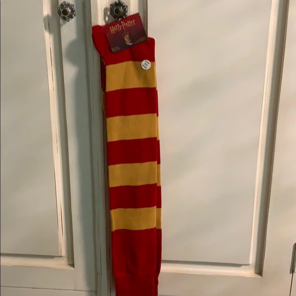 Harry Potter Gryffindor Over The Knee Socks